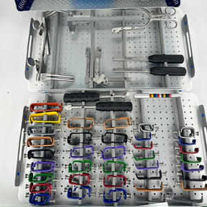 Sistema de retractor de columna cervical manual CS 1600, juego de instrumentos quirúrgicos de calidad alemana, cirugía ortopédica de columna vertebral de acero inoxidable - Product Image 6
