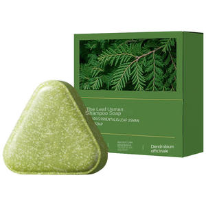 Jabón Sólido Usman para Cabello Seco con Platycladus Orientalis y Polygonum Multiflorum, Control de Grasa y Propiedades Anticaspa - Product Image 1