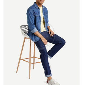 Nueva moda, gran oferta, ropa de calle, pantalones para hombre, Pantalones vaqueros de Color transpirable de la mejor calidad para hombre - Product Image 3