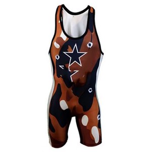 Fitness Dry-Fit Levantamiento de pesas Wrestling-Singlet Pantalones cortos de sublimación Wrestling Singlet Heavy Sublimated - Product Image 2