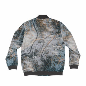 Chaqueta universitaria de satén con cremallera unisex para hombre, manga larga, 100% poliéster, informal, con soporte de bombardero, Etiqueta Privada, sublimación, nueva para hombre - Product Image 2