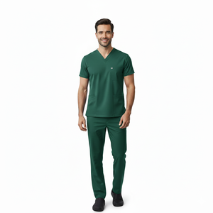 Tenues d'infirmiers pour hommes, tissu de qualité médicale, coupe confortable, couleurs et logo personnalisés pour les professionnels de la santé, hôpitaux et cliniques - Product Image 4