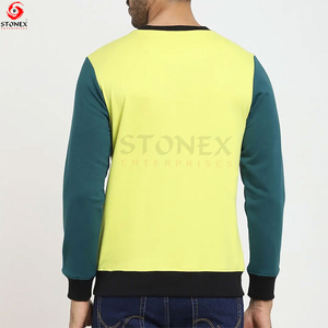 Sweat Homme Col Ras Du Cou 2025 Conception Chaude OEM Sur Mesure Hommes Polaire Sweat Uni Avec Manches Longues - Product Image 2