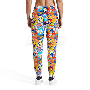 Meilleures ventes Pantalon de survêtement unisexe décontracté taille moyenne en toile Séchage rapide Léger Sublimation sur mesure Service OEM compétitif - Product Image 2