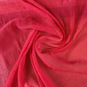 Tela chanderi de alta calidad 100% algodón chanderi puro precio asequible diseño brillante tela de seda de color personalizado - Product Image 2