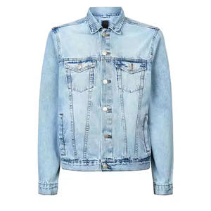 แจ็คเก็ตยีนส์ผู้ชายคุณภาพสูงปี 2024 สไตล์ลำลองสตรีทแฟชั่น สำหรับฤดูหนาว ระบายอากาศได้ดี ผลิตจากผ้าฝ้าย 100% - Product Image 1