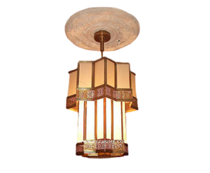 Metal Gold Color Arabic <b>Moroccan</b> <b>Lantern</b> With Greatest Quality Hexagon Shape Hanging <b>Lanterns</b> At Good Price - Product Image 4