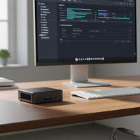 Mini PC Intel NUC 11 Pro UCFF I3-1115G4 de Doble Núcleo, RAM DDR4, SSD, Windows 11 para Uso Empresarial, 1 Año de Garantía, 300W, Gráficos Intel UHD