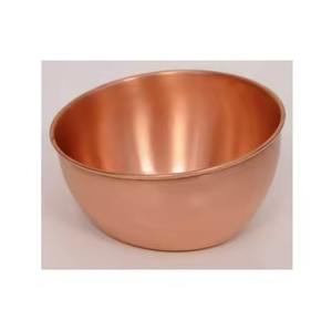 Tazón de Metal de Cobre Puro para Servir Alimentos, Tazón Martillado - Product Image 5