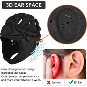 Producto Más Vendido, Cascos Juveniles de Primera Calidad con Diseño de Logotipo Personalizado 7v7, Casco Acolchado de Color Sólido a Cuadros para Fútbol Americano - Product Image 2