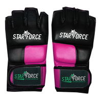 Gants de boxe en cuir de vache véritable pour le sparring, le grappling MMA, le Muay Thai, le sac de sable, l'UFC, et le Sanda à doigts entiers