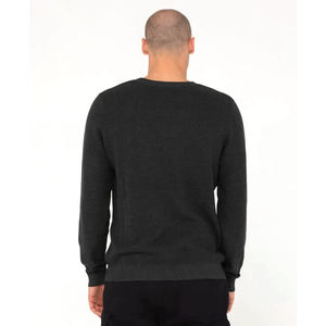 Sudadera de Invierno para Hombre, Nueva Moda 2024, Cuello Redondo Liso de Alta Calidad, Forro Polar de Algodón/Fibra de Bambú, Ropa Casual de Venta Caliente, ODM - Product Image 3