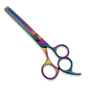 กรรไกรตัดผมด้ามพลาสติกใบมีดสแตนเลส - Product Image 5