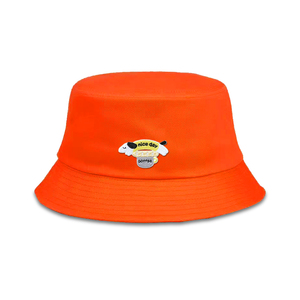 Lindo Sombrero de Pescador Casual de Algodón con Parche Bordado de Perro para Viajes, Pesca al Aire Libre y Uso en las Cuatro Estaciones - Product Image 4