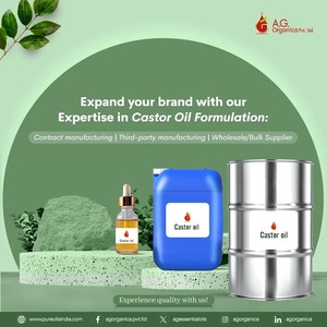 Vente en gros d'huiles de ricin pures OEM ODM d'huile hydratante naturelle Ricinus communis organique naturelle de qualité cosmétique Fabricant - Product Image 4