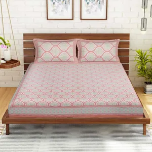 100% cotton bedding printed bed sheet wholesale cheap Pillow cover sets customized bedsheets rajasthani bedsheets export