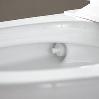 WC intelligent MWD avec couvercle à ouverture automatique, toilette électrique en céramique, chauffage du siège, équipement sanitaire de salle de bain
