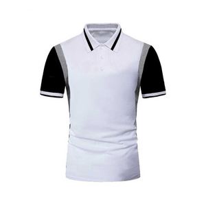 Camisas de Manga Corta para Hombre, Antiarrugas, Transpirables, de Poliéster/Algodón, para Primavera/Verano, a Rayas, Tejidas, Bajo MOQ, de Fábrica - Product Image 6