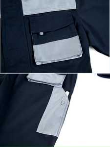 Vêtements de travail unisexes de haute qualité, légers, durables, imperméables, avec plusieurs poches, pour adultes, en gros et sur mesure - Product Image 3
