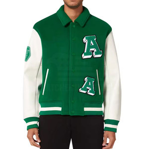 Chaqueta de Letterman de alta calidad Precio al por mayor Chaqueta de Letterman de color personalizado - Product Image 1