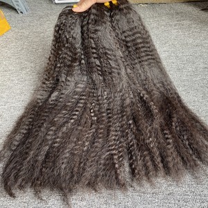 Vente en gros d'extensions de cheveux humains Kinky Straight Drop Shipping disponible - Product Image 6