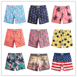 Customized 4 Way Stretch Polyester Summer Printed Swim Wear Custom Beach Shorts Swimming <b>Trunks</b> <b>for</b> <b>Men</b> - Product Image 3