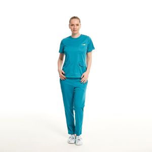 crubs护理慢跑者护士医院制服女性上衣磨砂套装磨砂制服套装时尚