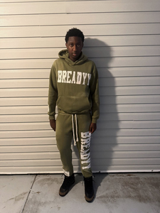 Conjunto de chándal personalizado para hombre, sudadera de 2 piezas, pantalones de chándal, conjunto de Sudadera con capucha de lana, sudaderas con capucha para hombre y gimnasio, conjunto de Jogger - Product Image 4