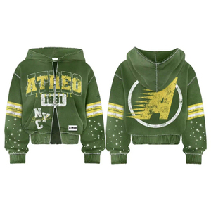 Sudadera con Capucha Extra Grande Hecha en Fábrica, con Hombros Caídos, Diseño Personalizado y Logotipo Impreso, Sudadera de Mezcla de Algodón para Hombre - Product Image 5