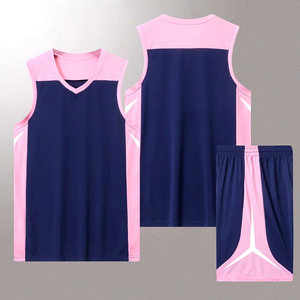 Maillots de basket-ball pour hommes adultes, fabriqués au Pakistan et aux États-Unis, pour les lycées et les universités, personnalisables, réversibles, à séchage rapide, respirants, antibactériens - Product Image 2