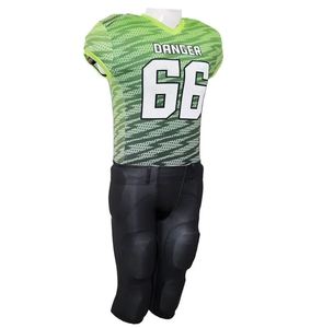 Conjuntos Deportivos de Fútbol Americano Personalizados por Sublimación, Unisex, de Algodón, Talla Grande XL, Transpirables, de Secado Rápido, con Estampado - Product Image 5