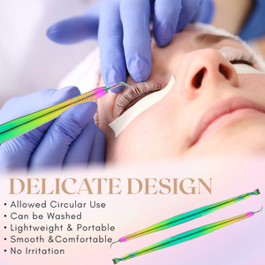 Separador de Pestañas de Marca Privada, Herramienta para Lifting de Pestañas, Acero Inoxidable, Duradero, Antideslizante, para Salón de Belleza y Uso Profesional - Product Image 6