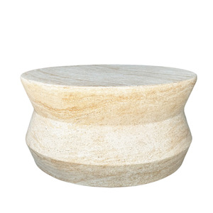 Table basse moderne sur mesure en gros à prix abordable pour salon, en matériau GFRC, écologique, durable, garantie 1 an - Product Image 1