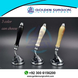 Rasoir exfoliant pour la peau, rasoir de beauté avec 3 lames tranchantes pour homme et support de rasoir, soin du visage, élimination des poils et de la barbe - Product Image 2