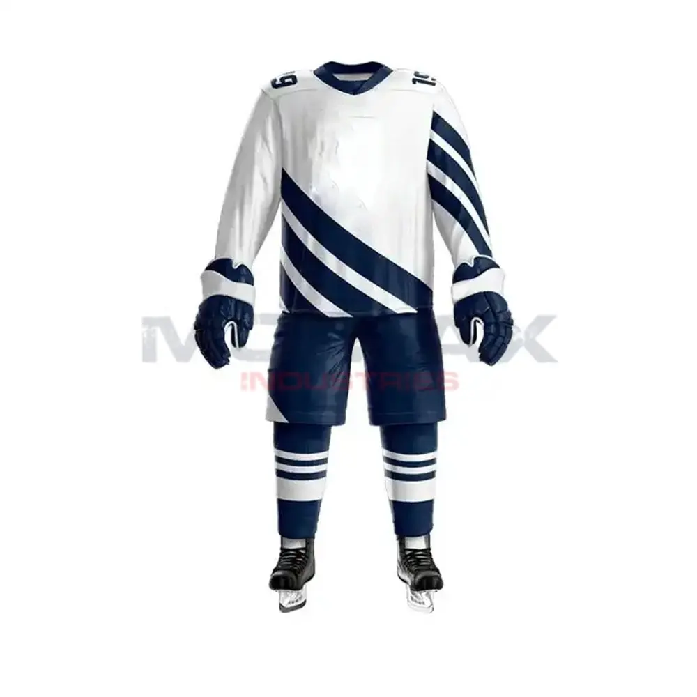 2024 New Design Top Quality Ice Hockey Uniform Practice Shirt & Short For Men And Boy Unisex New Style Ice Hockey Uniform