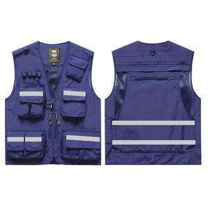 Chaleco de seguridad de construcción de alta visibilidad Malla transpirable Ropa de trabajo de alta visibilidad para hombres Mujeres Tallas grandes Tráfico DE SEGURIDAD DE CONSTRUCCIÓN - Product Image 4