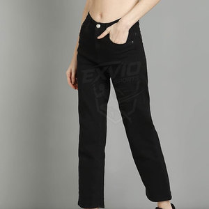 Pantalones Vaqueros de Moda para Mujer, Corte Ajustado, Tela Cómoda, Pantalones Vaqueros Casuales para Mujer - Product Image 3