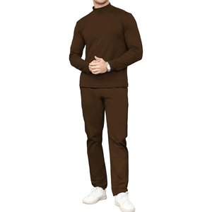 Pantalones Deportivos de Felpa 100% Algodón Eversoft Transpirables para Otoño, con Bolsillos, Corte Holgado, Absorción de Humedad, Corte Ajustado - Product Image 4