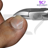 Coupe-ongles incurvé en acier inoxydable chirurgical pour ongles incarnés et épais, pince podologique de haute qualité, antirouille