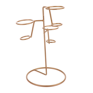 ฐานตั้งโชว์ไอศกรีมทำจากเหล็กแข็งดีไซน์ยอดเยี่ยมทำจากโลหะสำหรับวางไอศกรีมและงานหัตถกรรมอินเดีย - Product Image 6