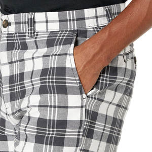 Pantalones Cortos Deportivos Casuales de Pana para Hombre, Estilo Urbano, 100% Algodón, Cintura Alta, Diseño Sólido, Ecológicos - Product Image 3
