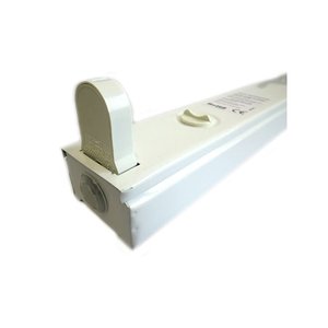 Portalampada plafoniera singola da 60cm per interno IP20 LED tubo al Neon T8-illuminazione/portalampada - Product Image 3