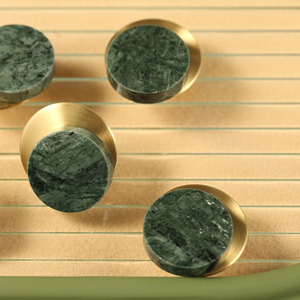 Perilla verde para armarios, Cajones y puertas, manija decorativa elegante para decoración del hogar, tema Interior elegante y herrajes para muebles - Product Image 2