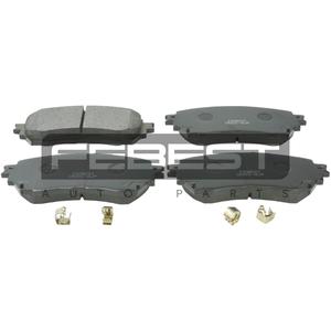 Set di pastiglie freno anteriori FEBEST (0501-GJF) - Product Image 1