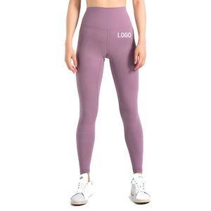 Nouveau style de leggings pour femmes vêtements de sport leggings d'entraînement taille haute pantalons de yoga confortables vente en gros - Product Image 5