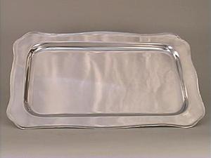 Bandejas rectangulares de plástico para servir comida rápida, bandeja antideslizante de plástico para supermercado - Product Image 4