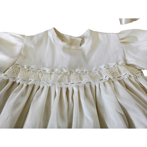 Vêtements pour bébé en tissu de soie shantung - Product Image 5