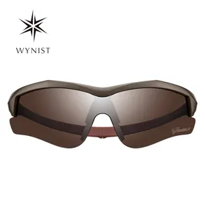 Newest Special Patent Temple Magnetic Clip-On Sport Sunglasses from EYEGLE GRAVITY Shades
