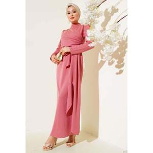 Robe plissée rose - Product Image 2