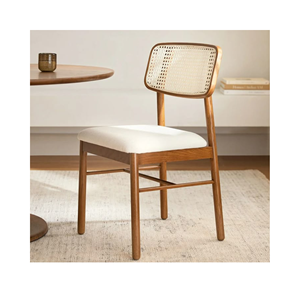 Classic <b>rattan</b> <b>chair</b> with cane <b>rattan</b> webbing, designed for luxury dining, making it the perfect <b>rattan</b> <b>chair</b> for cafe and homes - Product Image 5